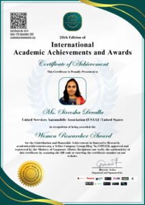 Highlighting Sireesha Devalla: Advancing AI, Cloud and Microservices Through Research and Engineering Excellence