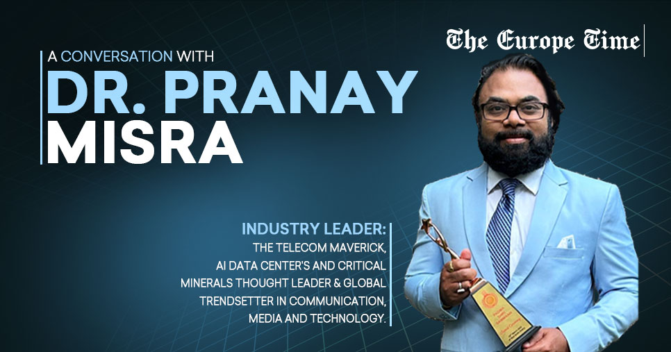 Redefining Tomorrow: The Vision and Work of Dr. Pranay Misra in Technology and Critical Minerals