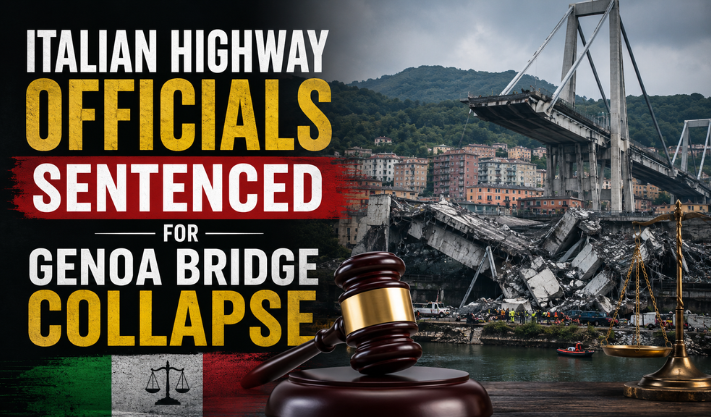 Italian Highway Officials Sentenced for Genoa Bridge Collapse