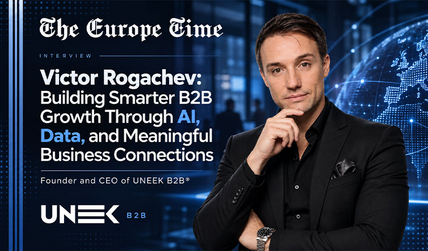 Victor Rogachev: Building Smarter B2B Growth Through AI, Data, and Meaningful Business Connections